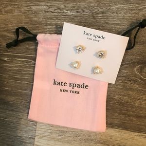 Brand new Kate Spade studs set of 2